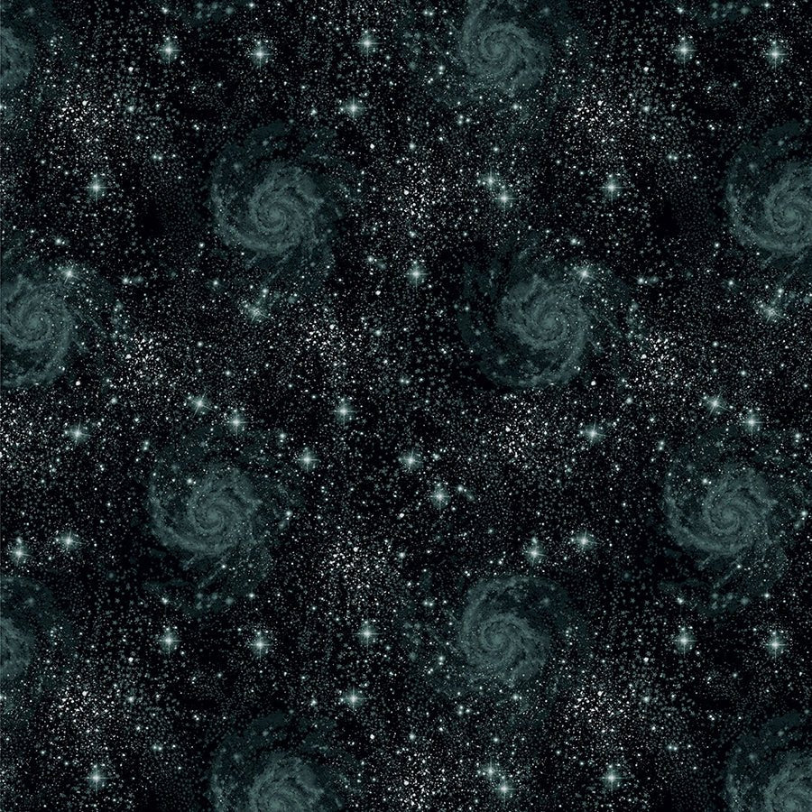Magical Basics Black/Charcoal - Benartex from Fort Worth Fabric Studio