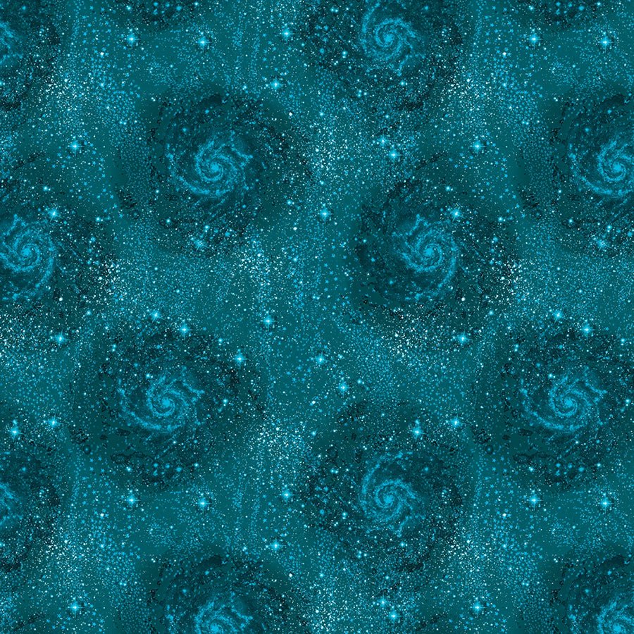 Magical Basics Teal - Benartex from Fort Worth Fabric Studio