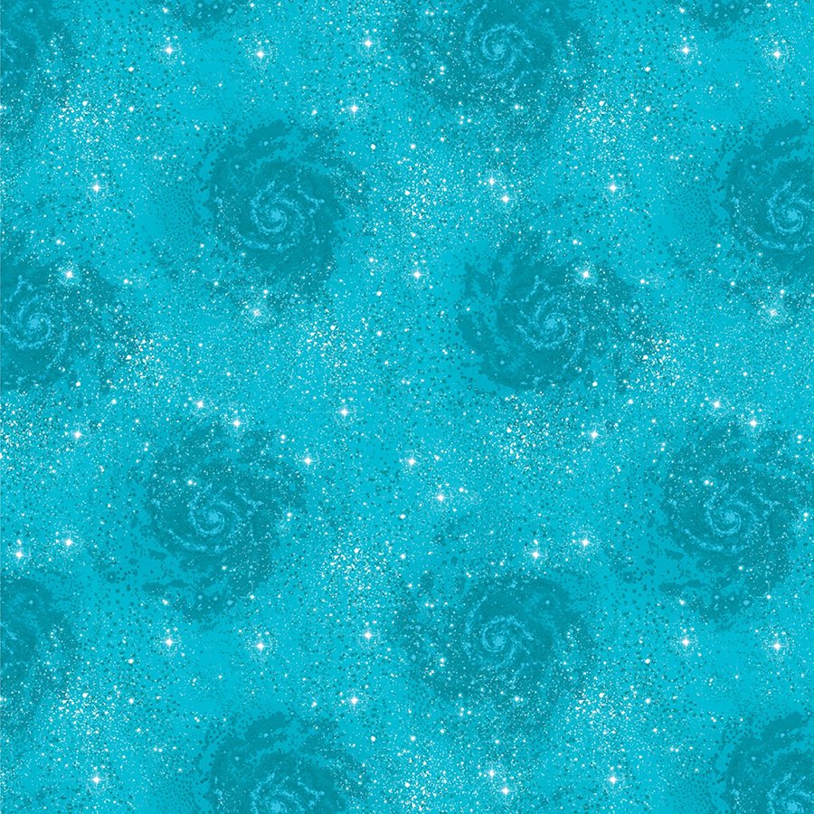 Magical Basics Turquoise - Benartex from Fort Worth Fabric Studio