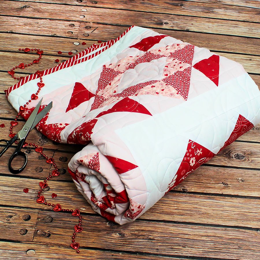 Matters of the Heart Quilt Pattern PDF Download - Fort Worth Fabric Studio from Fort Worth Fabric Studio