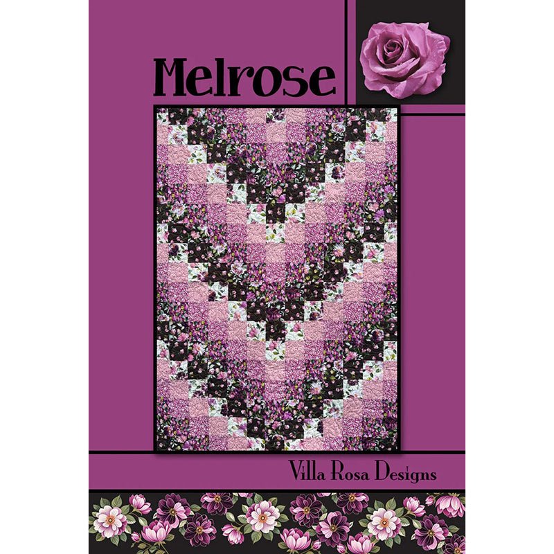 Melrose Quilt Pattern - Villa Rosa Designs from Fort Worth Fabric Studio