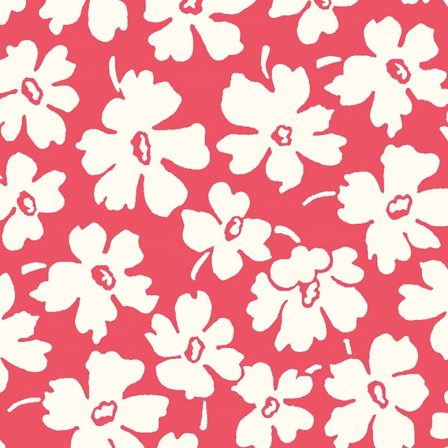 Merry Go Round Garden Pink - Windham from Fort Worth Fabric Studio