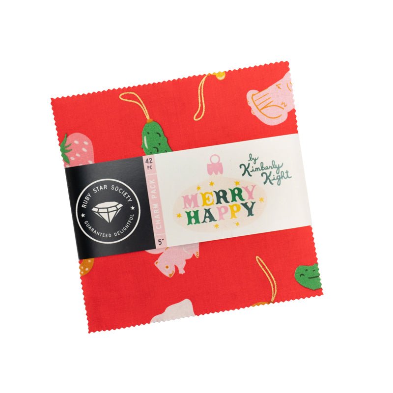 Merry Happy Charm Pack - Ruby Star Society from Fort Worth Fabric Studio