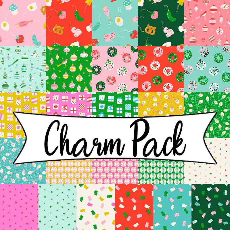 Merry Happy Charm Pack - Ruby Star Society from Fort Worth Fabric Studio