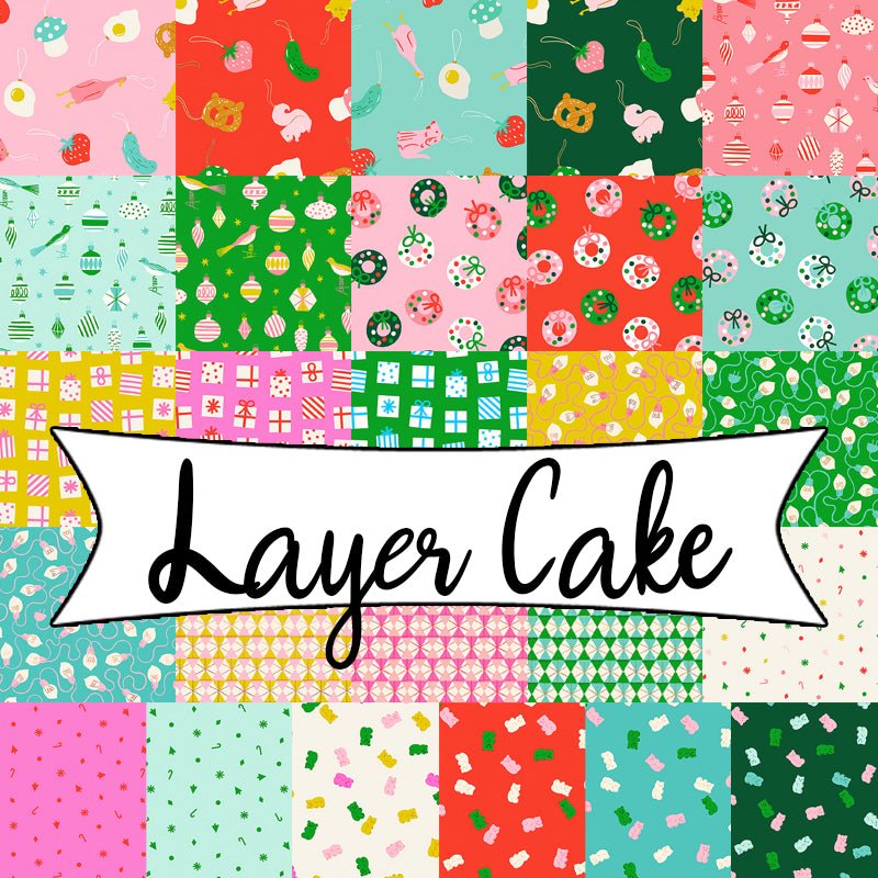 Merry Happy Layer Cake - Ruby Star Society from Fort Worth Fabric Studio
