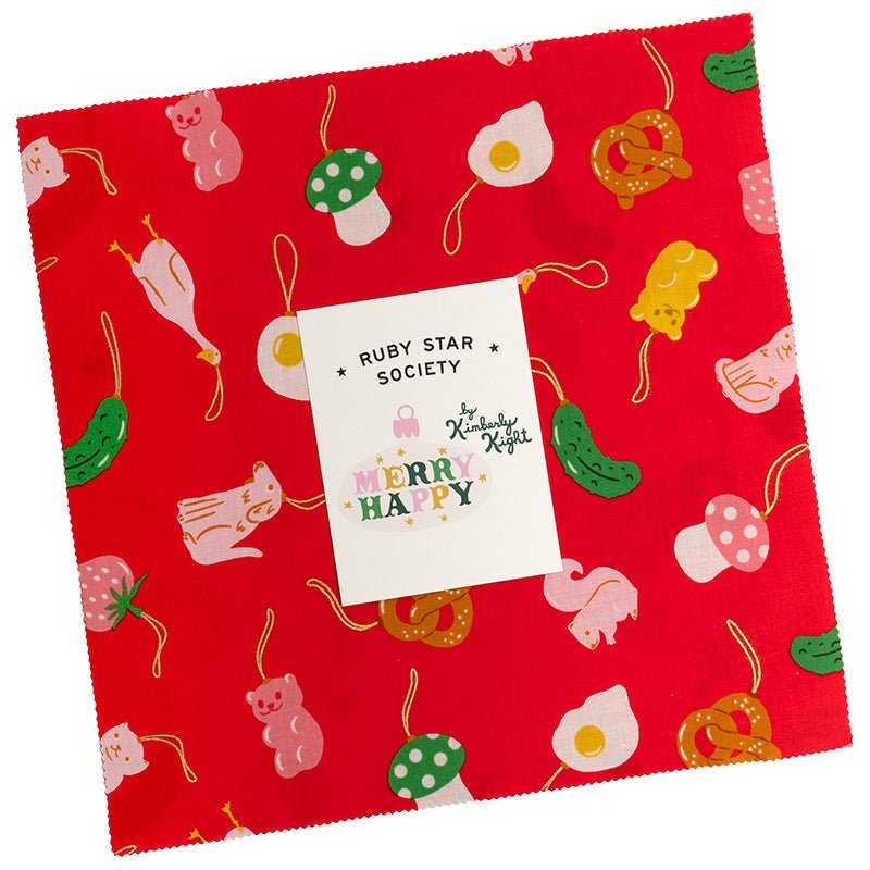 Merry Happy Layer Cake - Ruby Star Society from Fort Worth Fabric Studio