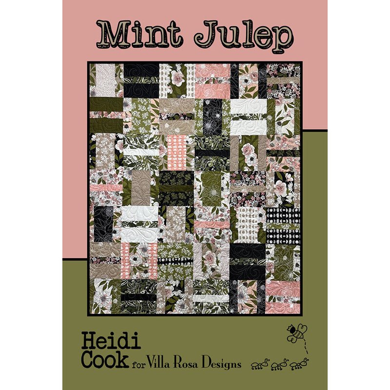 Mint Julep Quilt Pattern PDF Download - Villa Rosa Designs from Fort Worth Fabric Studio