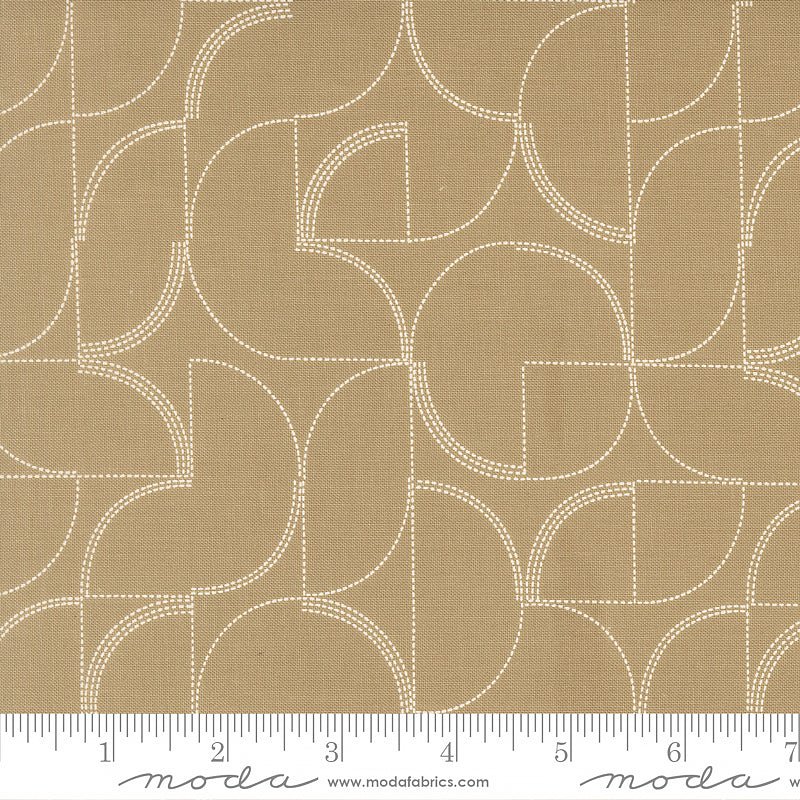 Mira Echo Taupe - Moda from Fort Worth Fabric Studio