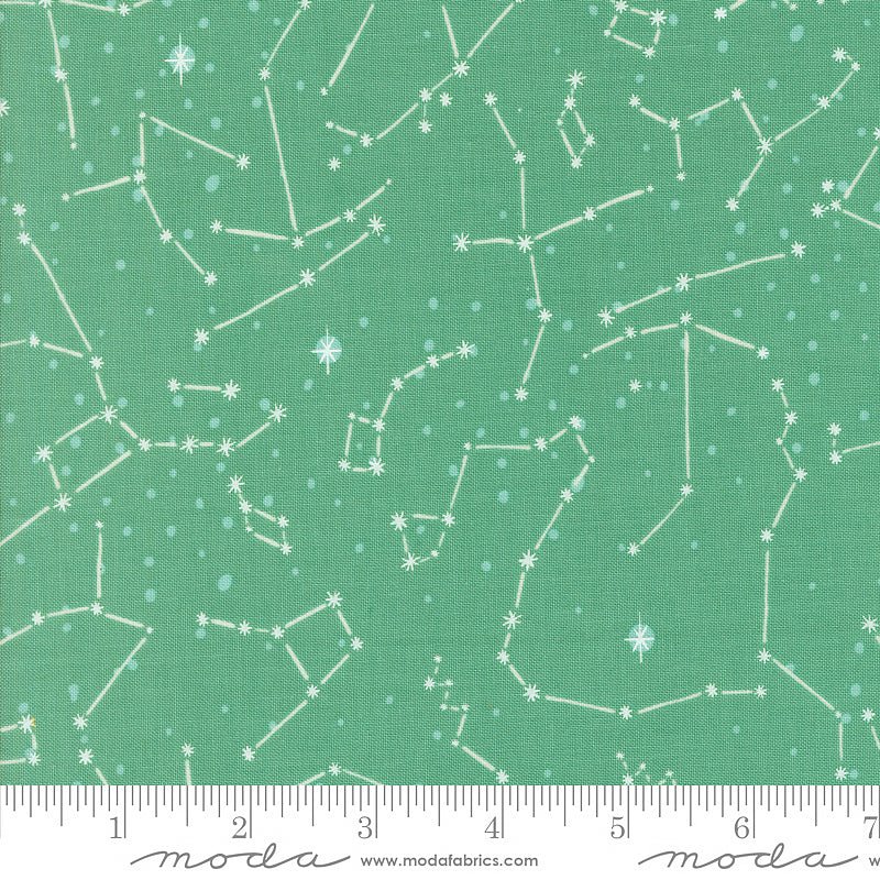 Moda 321 Blast Off Constellation Stars Neptune 1 Yard Cut - Moda from Fort Worth Fabric Studio