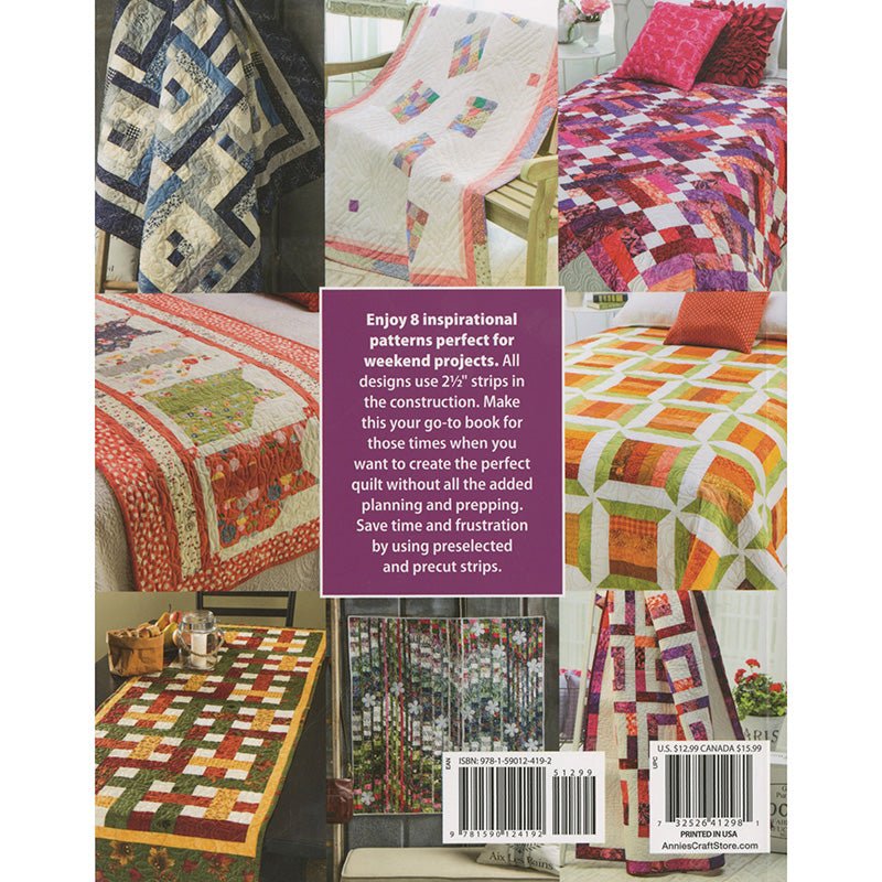 More Jelly Roll Quilts Quilt Pattern Book - Annie's Quilting from Fort Worth Fabric Studio