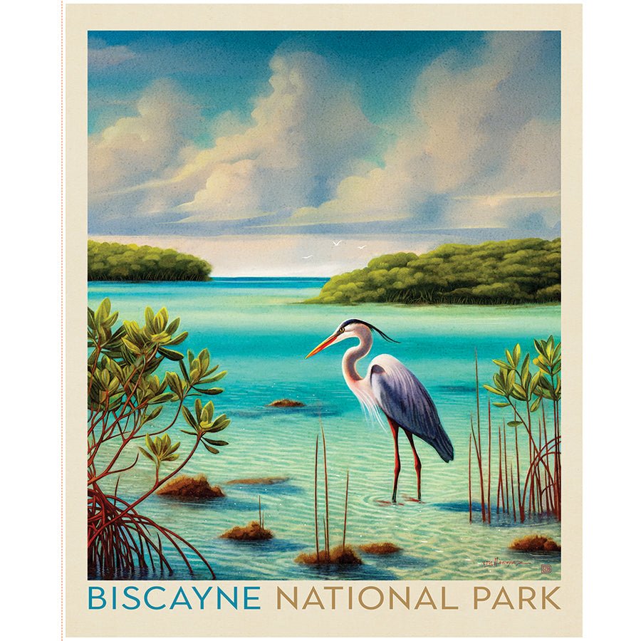 National Parks 36" Biscayne Panel Multi - Riley Blake from Fort Worth Fabric Studio