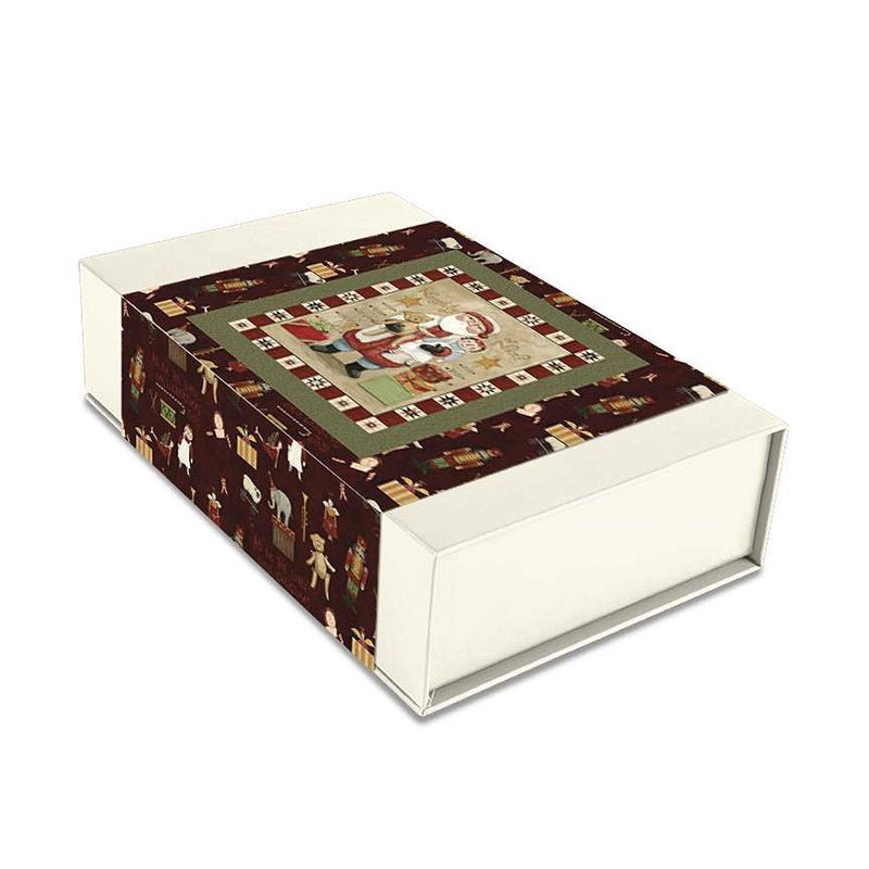 Naughty or Nice Panel Boxed Quilt Kit with Naughty or Nice from Riley Blake - Riley Blake from Fort Worth Fabric Studio