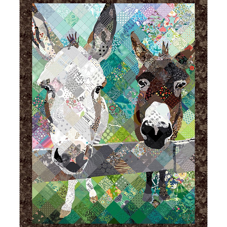 Neighborhood Association 36" Panel Multi - Studio E from Fort Worth Fabric Studio