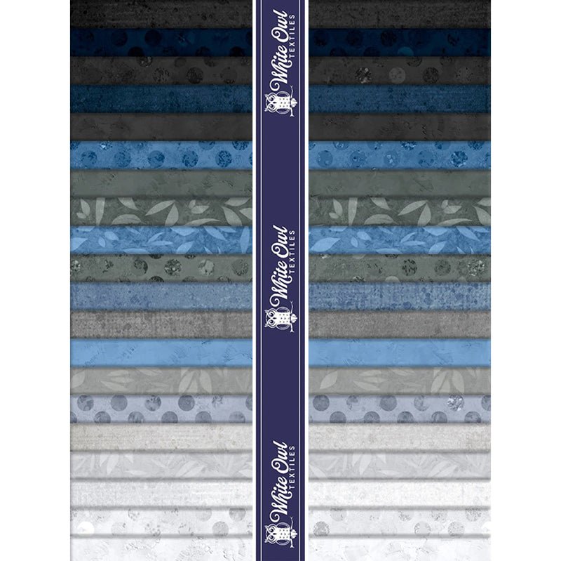 Nickel Plated Fat Quarter Bundle - White Owl Textiles from Fort Worth Fabric Studio