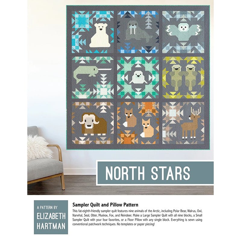 North Stars Quilt Pattern by Elizabeth Hartman Pattern by Elizabeth Hartman