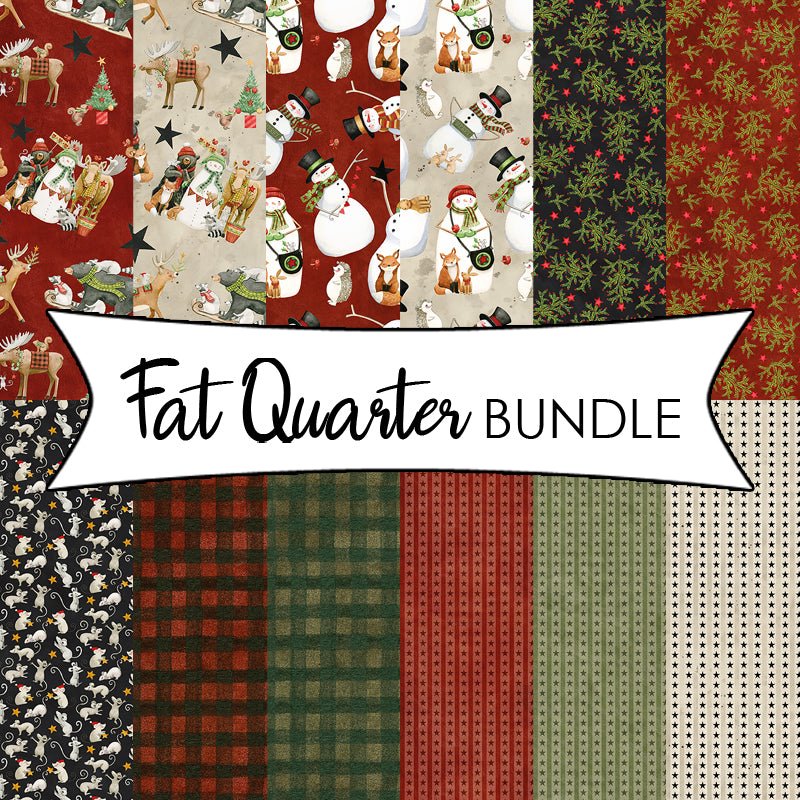 Northern Christmas Fat Quarter Bundle - Riley Blake from Fort Worth Fabric Studio
