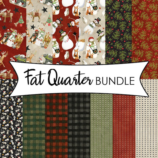 Northern Christmas Fat Quarter Bundle - Riley Blake from Fort Worth Fabric Studio