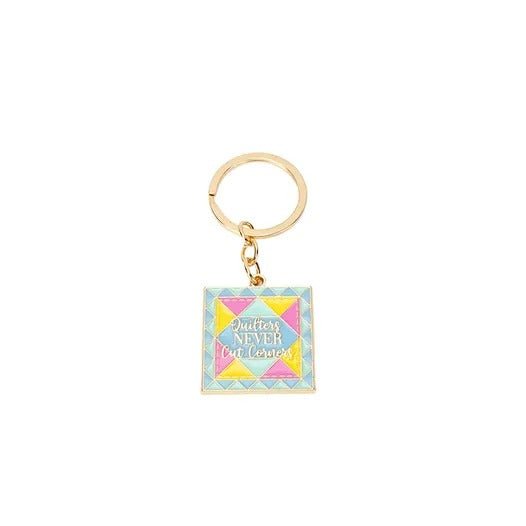 Novelty Enamel Key Rings by Hobby Gift - Hobby Gift from Fort Worth Fabric Studio