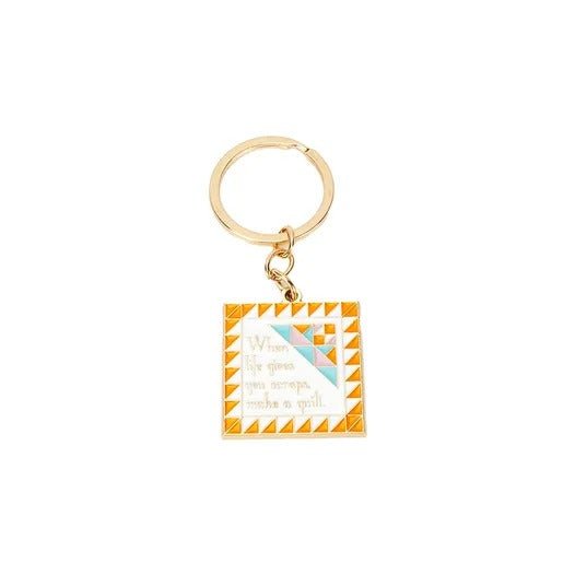 Novelty Enamel Key Rings by Hobby Gift - Hobby Gift from Fort Worth Fabric Studio