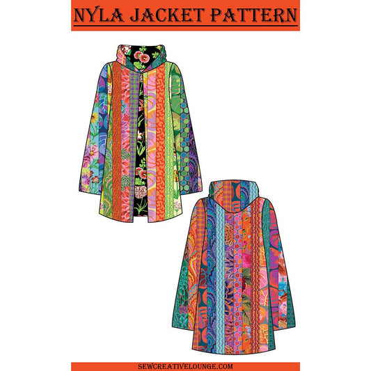 Nyla Jacket Pattern by Sew Creative Lounge - Sew Creative Lounge from Fort Worth Fabric Studio