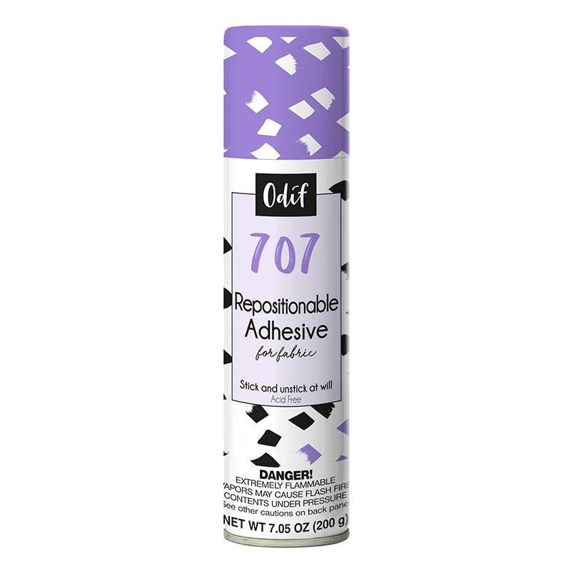 Odif 707 Repositionable Adhesive for Fabric - Odif from Fort Worth Fabric Studio