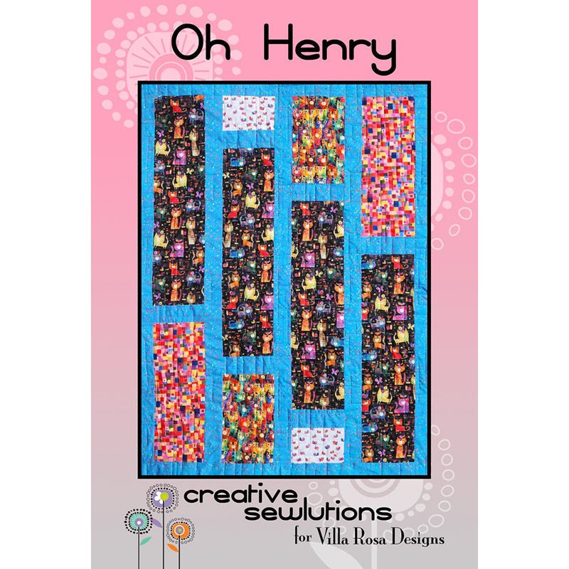 Oh Henry Quilt Pattern PDF Download - Villa Rosa Designs from Fort Worth Fabric Studio