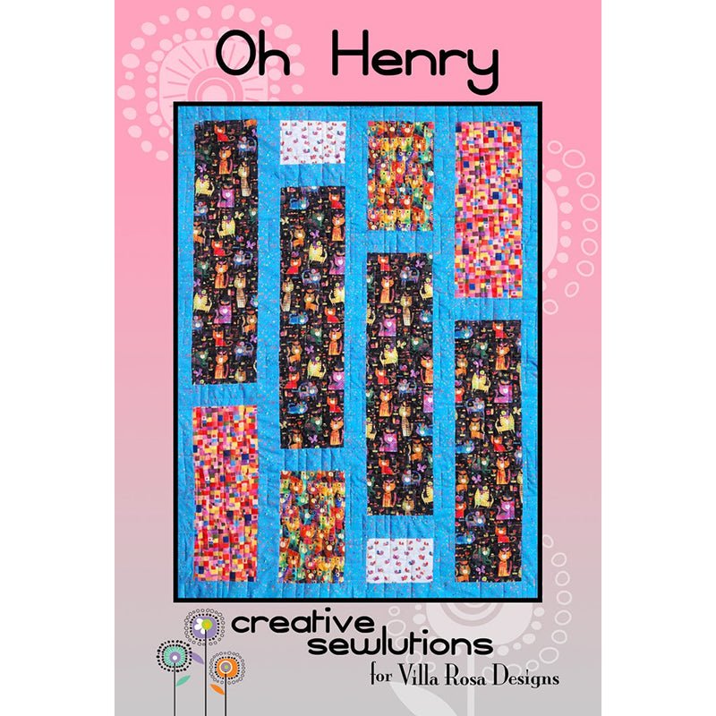 Oh Henry Quilt Pattern - Villa Rosa Designs from Fort Worth Fabric Studio