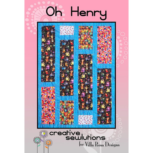 Oh Henry Quilt Pattern - Villa Rosa Designs from Fort Worth Fabric Studio