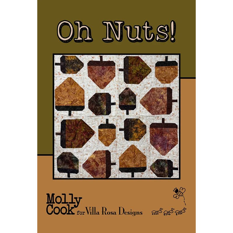 Oh Nuts! Quilt Pattern - Villa Rosa Designs from Fort Worth Fabric Studio