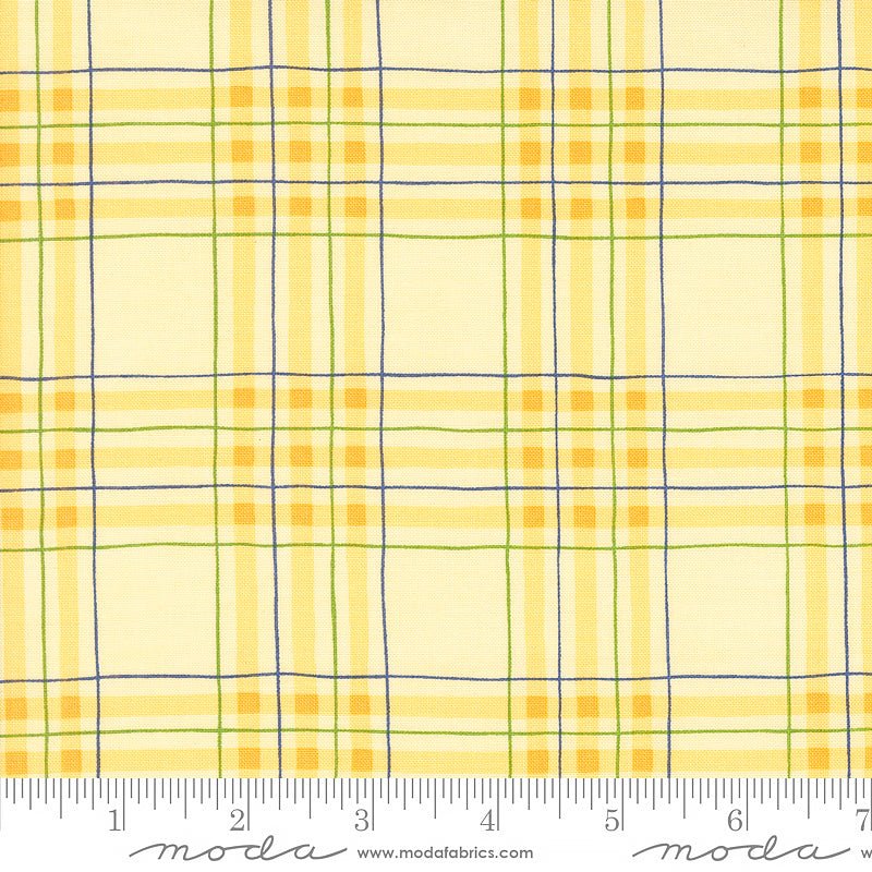 On Lake Time Checks & Plaids Daisy - Moda from Fort Worth Fabric Studio