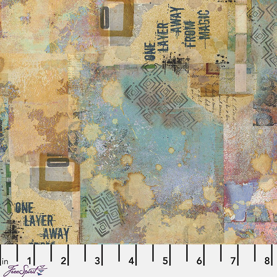 One Layer Away From Magic Kaleidoscope - Free Spirit from Fort Worth Fabric Studio