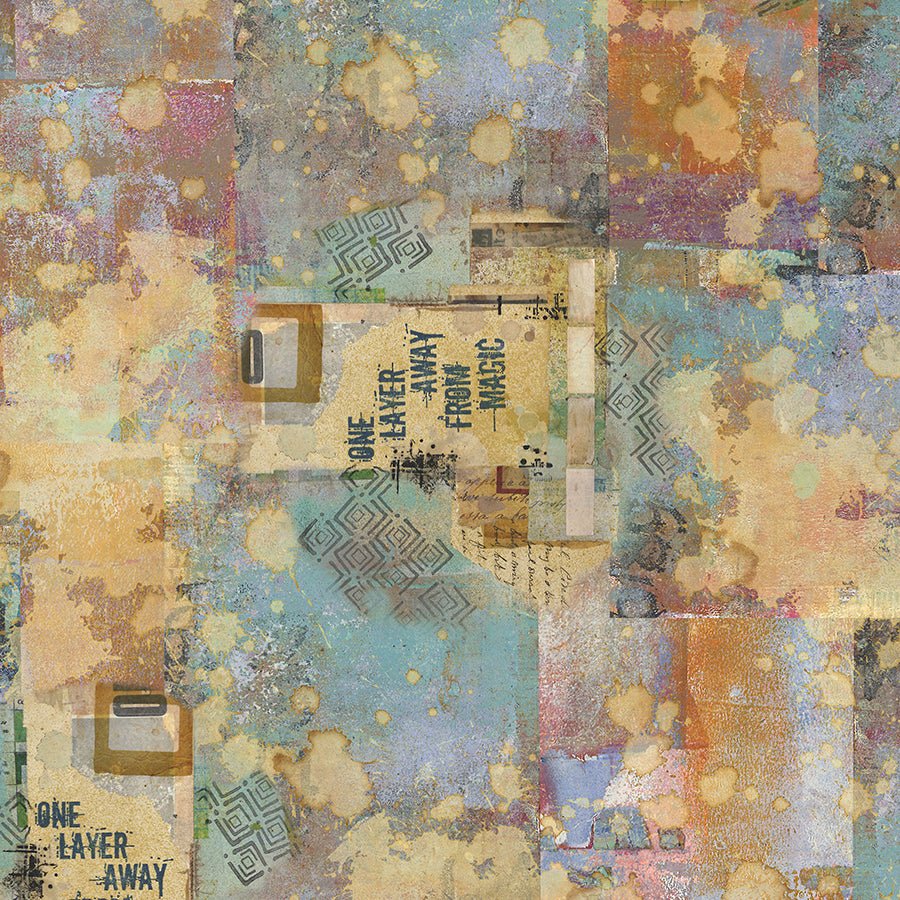 One Layer Away From Magic Kaleidoscope - Free Spirit from Fort Worth Fabric Studio