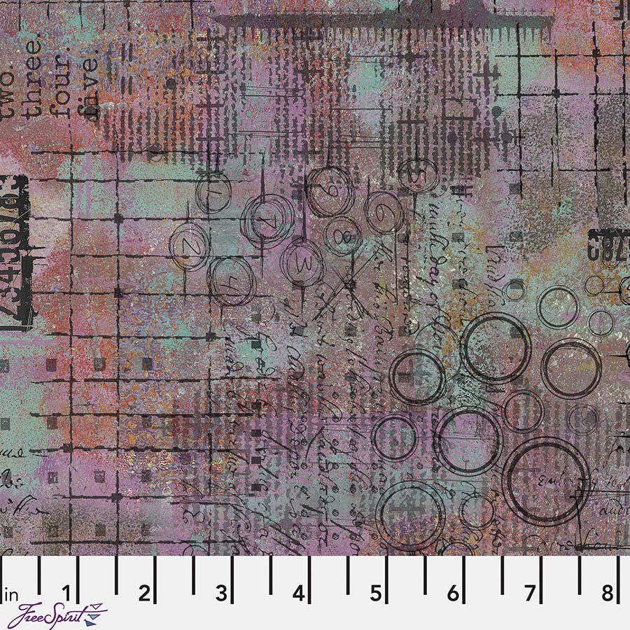 One Layer Away Overlay Lilac - Free Spirit from Fort Worth Fabric Studio