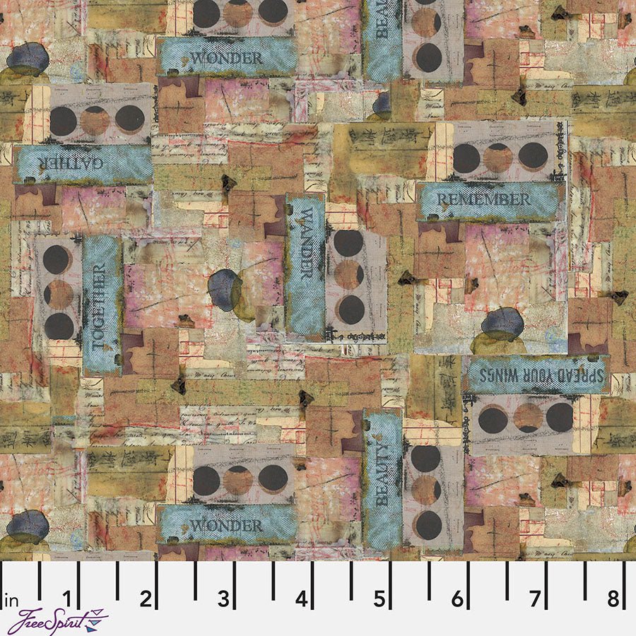 One Layer Away Patch Desert - Free Spirit from Fort Worth Fabric Studio