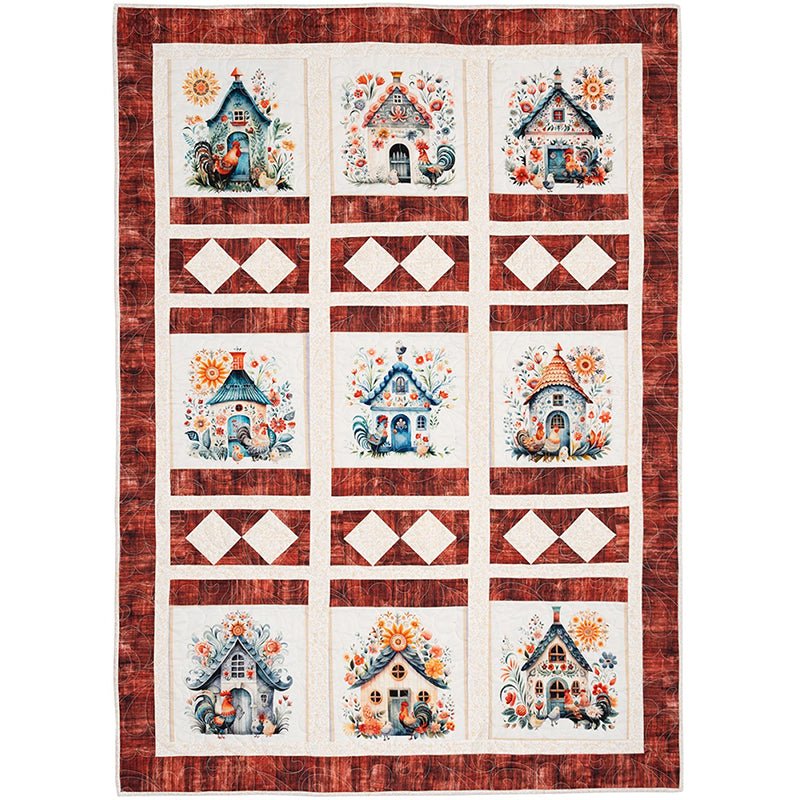 Panel Perfect 3 - Yard Quilts Quilt Book from Fabric Cafe - Fabric Cafe from Fort Worth Fabric Studio