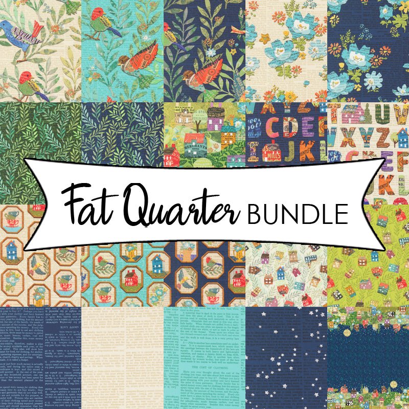 Paper Hamlet Fat Quarter Bundle - Moda from Fort Worth Fabric Studio
