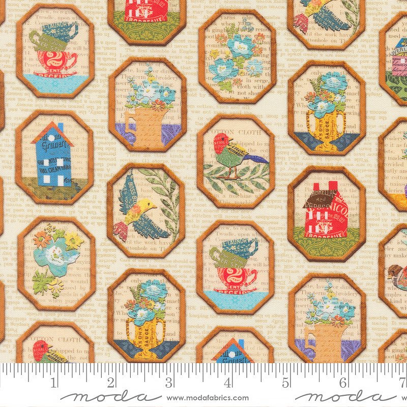 Paper Hamlet Frames Paper - Moda from Fort Worth Fabric Studio