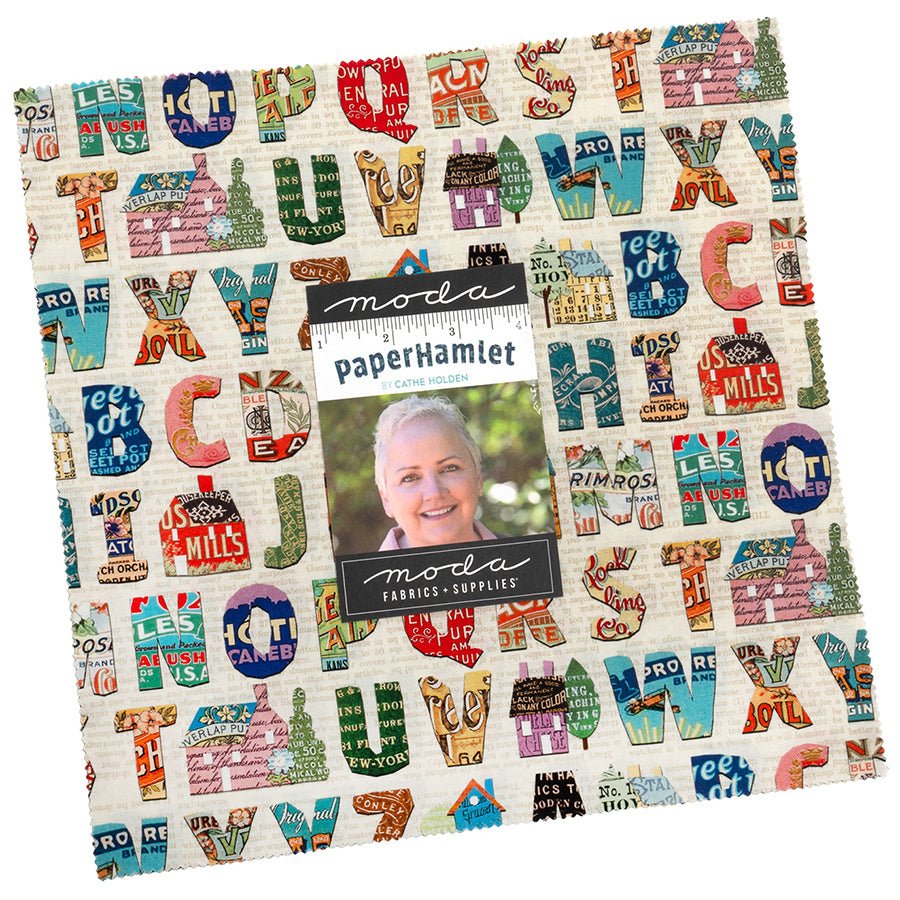 Paper Hamlet Layer Cake - Moda from Fort Worth Fabric Studio