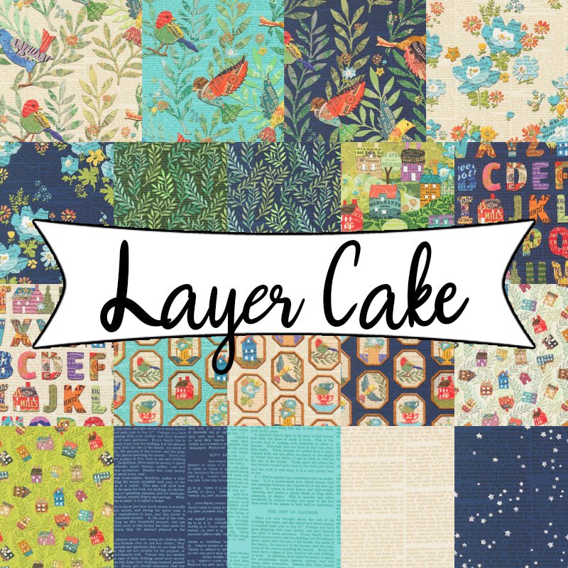 Paper Hamlet Layer Cake - Moda from Fort Worth Fabric Studio