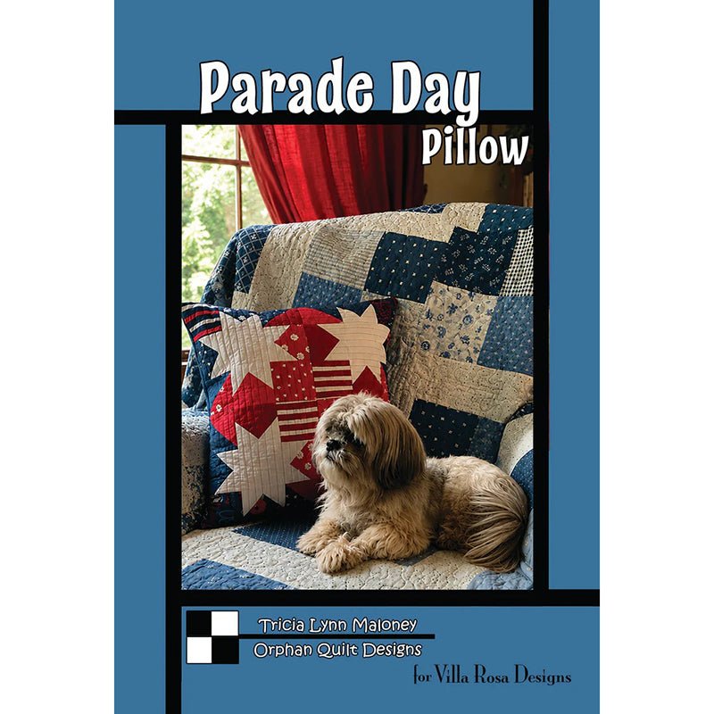 Parade Day Pillow Pattern PDF Download - Villa Rosa Designs from Fort Worth Fabric Studio