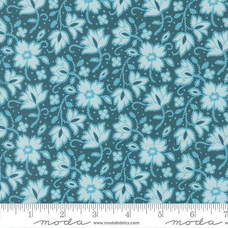 Parlor Soul Shine Peacock - Moda from Fort Worth Fabric Studio