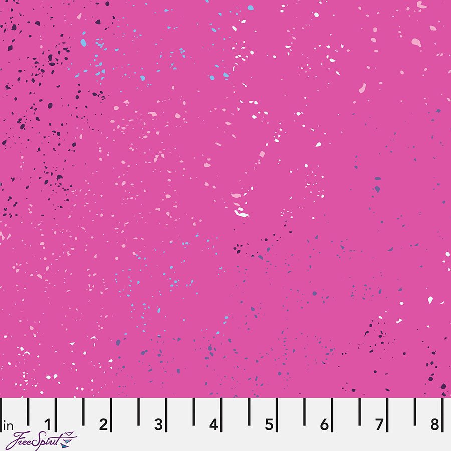 Particles Shocking Pink - Free Spirit from Fort Worth Fabric Studio