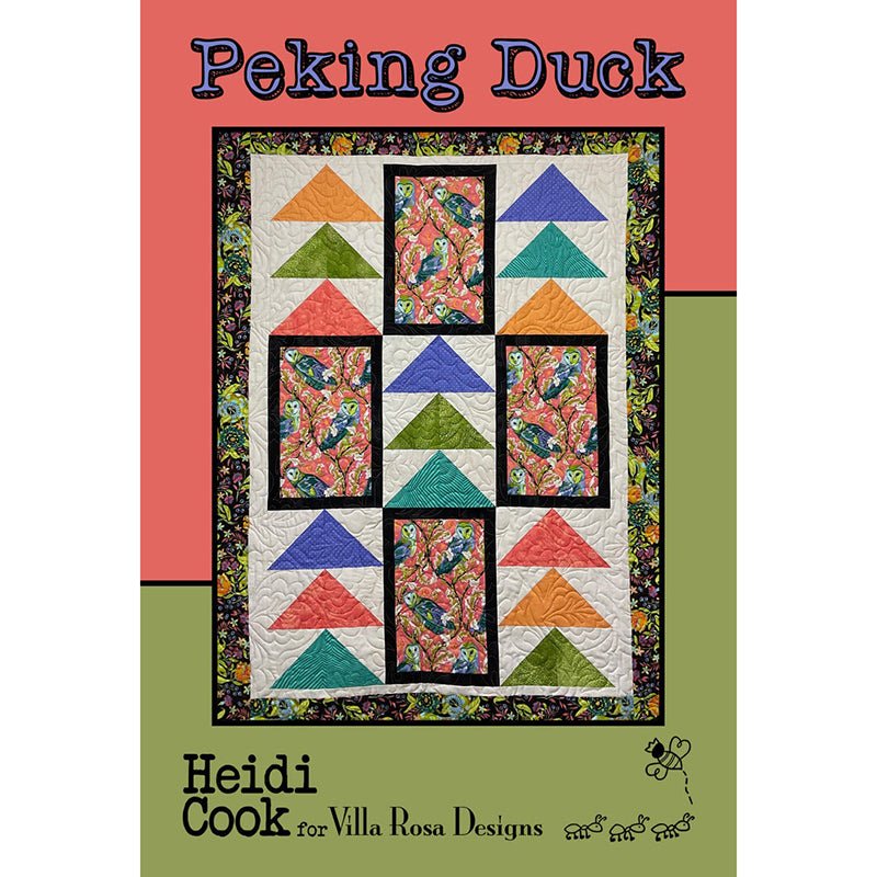 Peking Duck Quilt Pattern - Villa Rosa Designs from Fort Worth Fabric Studio