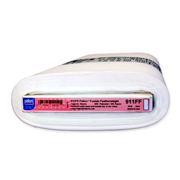 Pellon Non - woven Featherweight Fusible Interfacing 911FF - Pellon from Fort Worth Fabric Studio