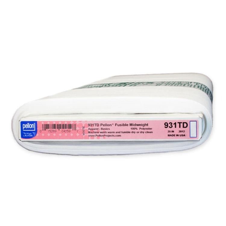Pellon Non - woven Midweight Fusible Interfacing 931TD - Pellon from Fort Worth Fabric Studio