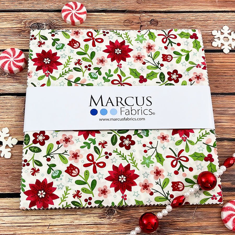 Peppermint & Pine 10" Squares - Marcus Fabrics from Fort Worth Fabric Studio
