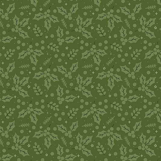 Peppermint & Pine Holly Pine - Marcus Fabrics from Fort Worth Fabric Studio