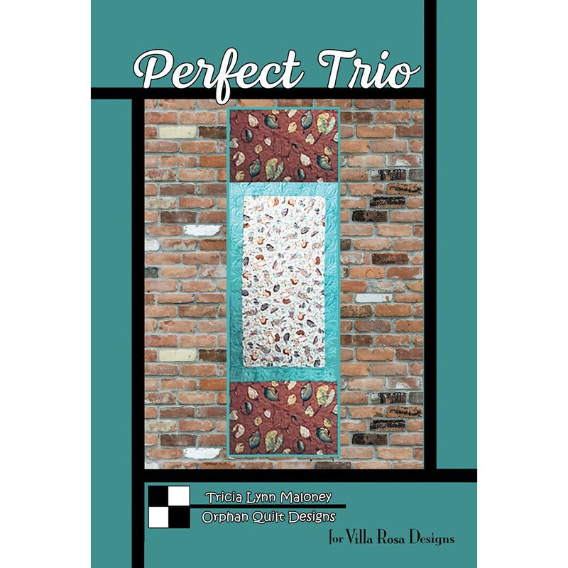 Perfect Trio Table Runner Pattern - Villa Rosa Designs from Fort Worth Fabric Studio