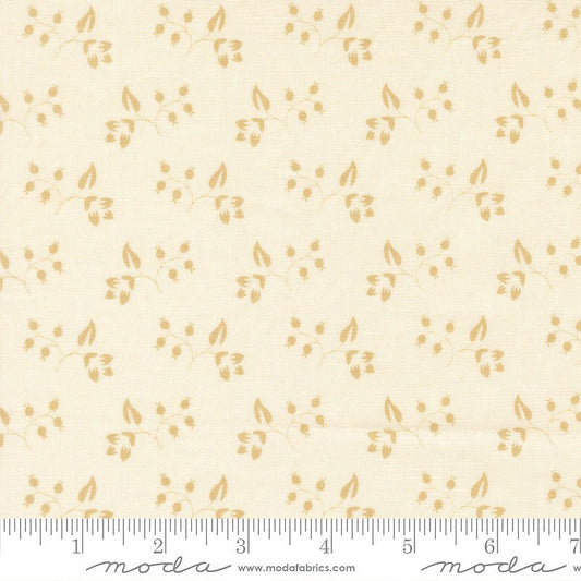 Petals & Polka Dots Rose Florals Lace Linen - Moda from Fort Worth Fabric Studio