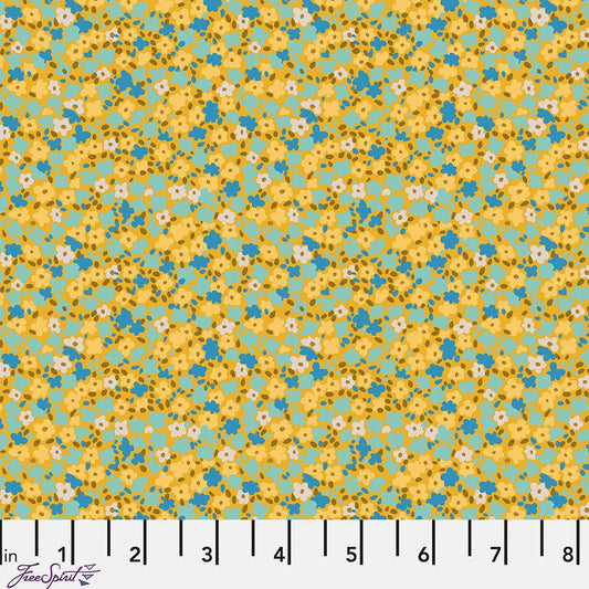 Petite Prints Ditsy Chamomile - Free Spirit from Fort Worth Fabric Studio